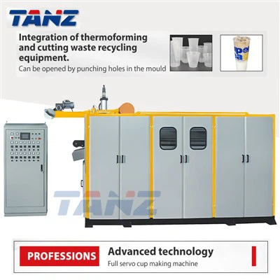 Hersteller vollautomatischer hydraulischer Becherherstellungsmaschinen, Einweg-PP-Schalen-/Kartonformungsmaschinen, Plastikbecherherstellungsmaschinen